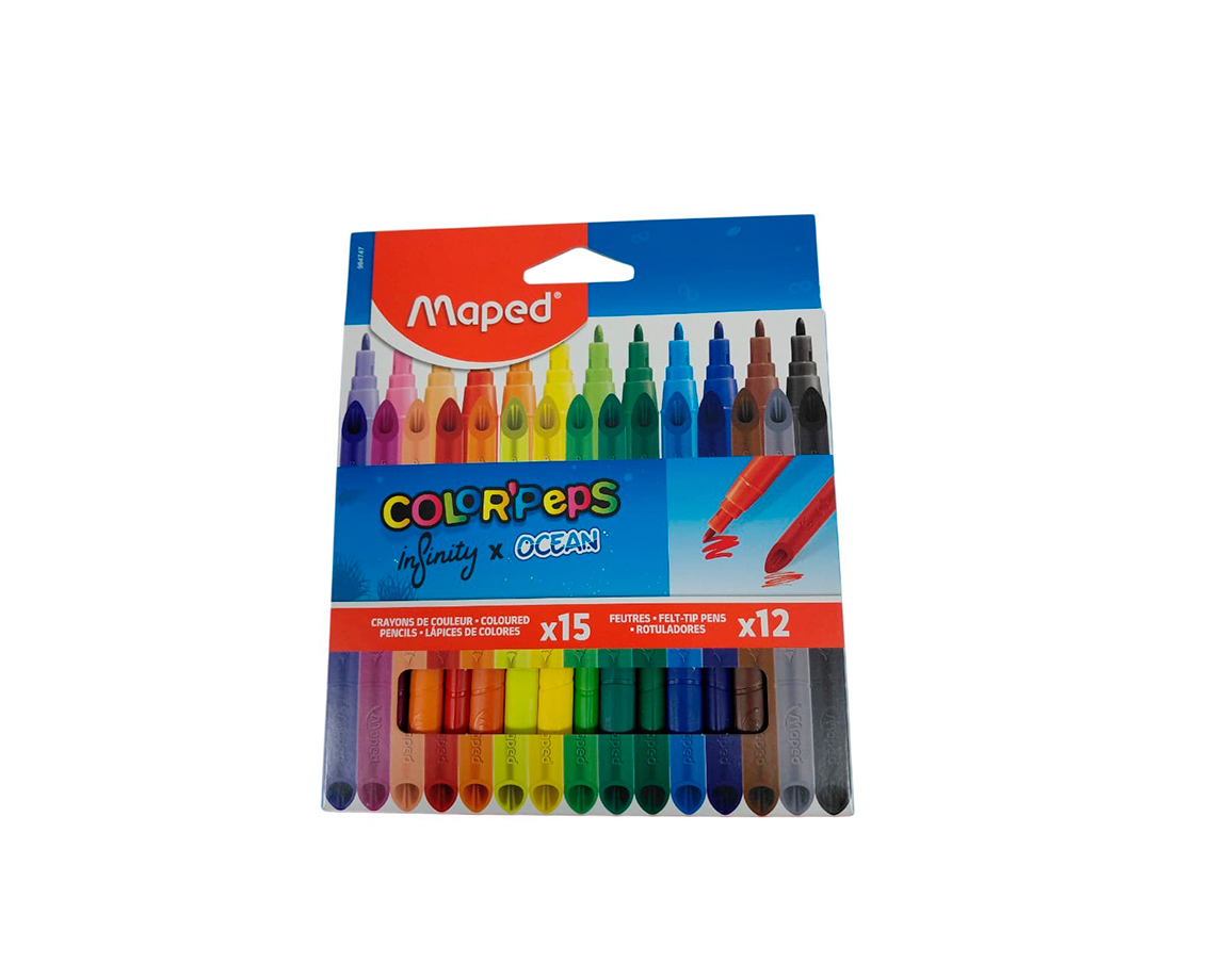 MARCADOR MAPED 984747 15 INFINITY + 12 OCEAN