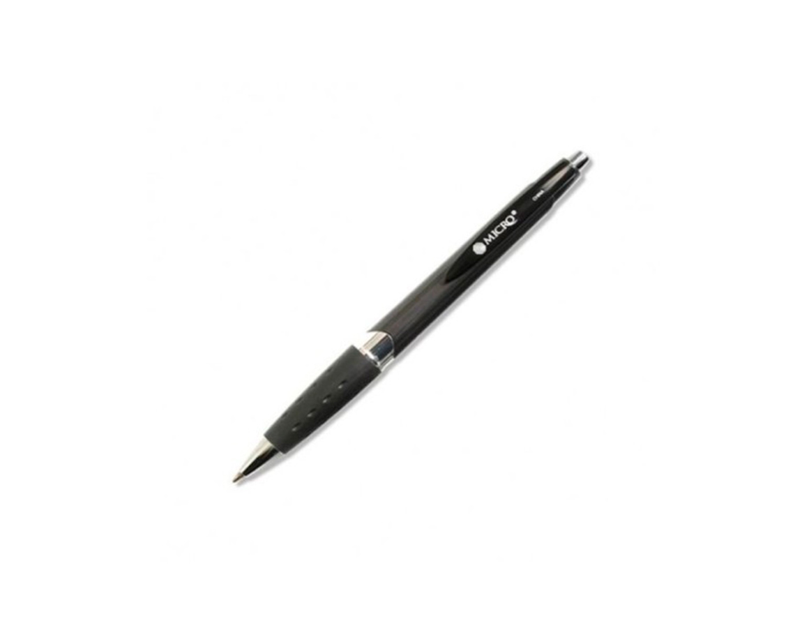 BOLIGRAFO MICRO ZIRO 1 MM NEGRO