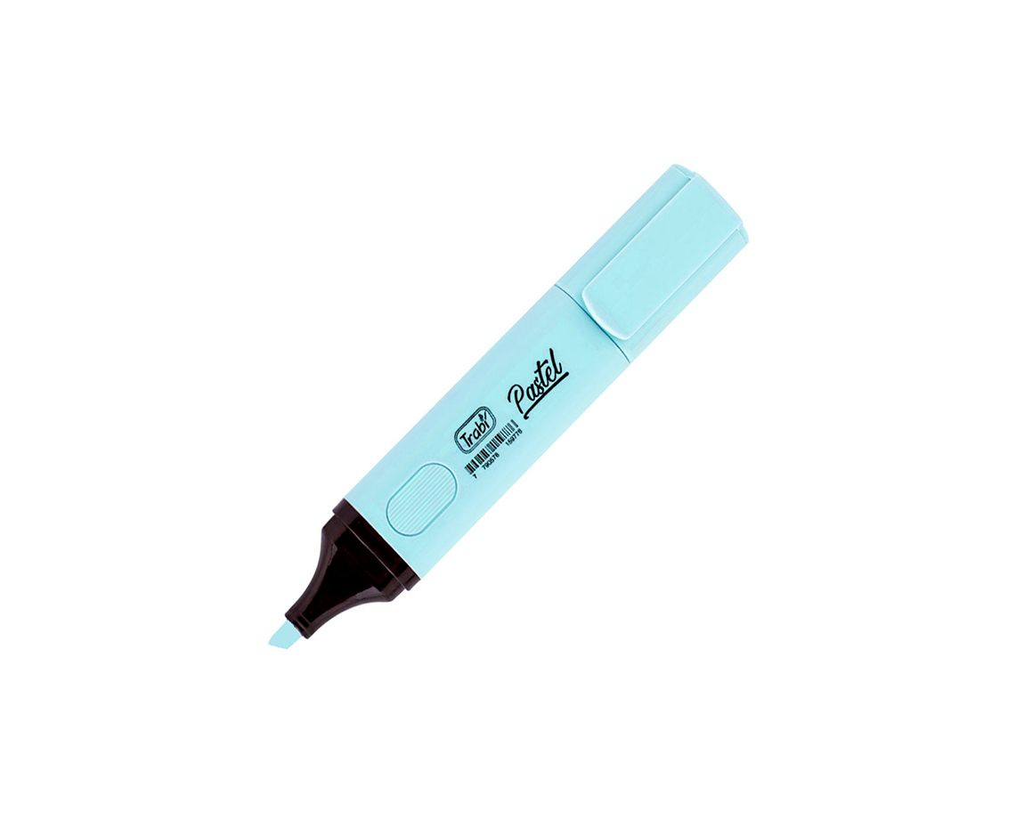 RESALTADOR TRABI PASTEL TURQUESA