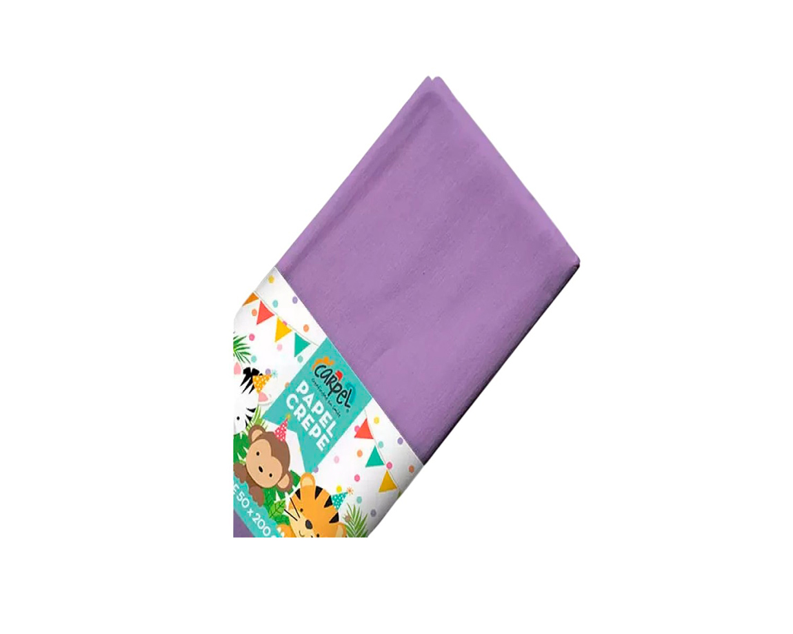 PAPEL CREPE CARPEL LILA