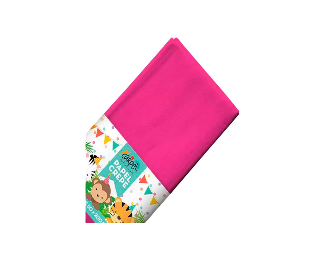 PAPEL CREPE CARPEL FUCSIA