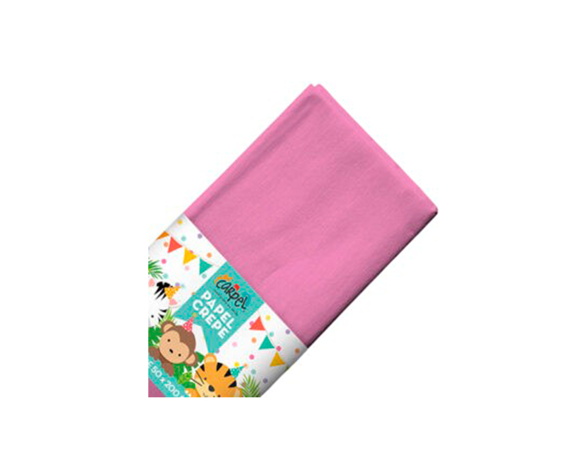 PAPEL CREPE CARPEL ROSA CLARO