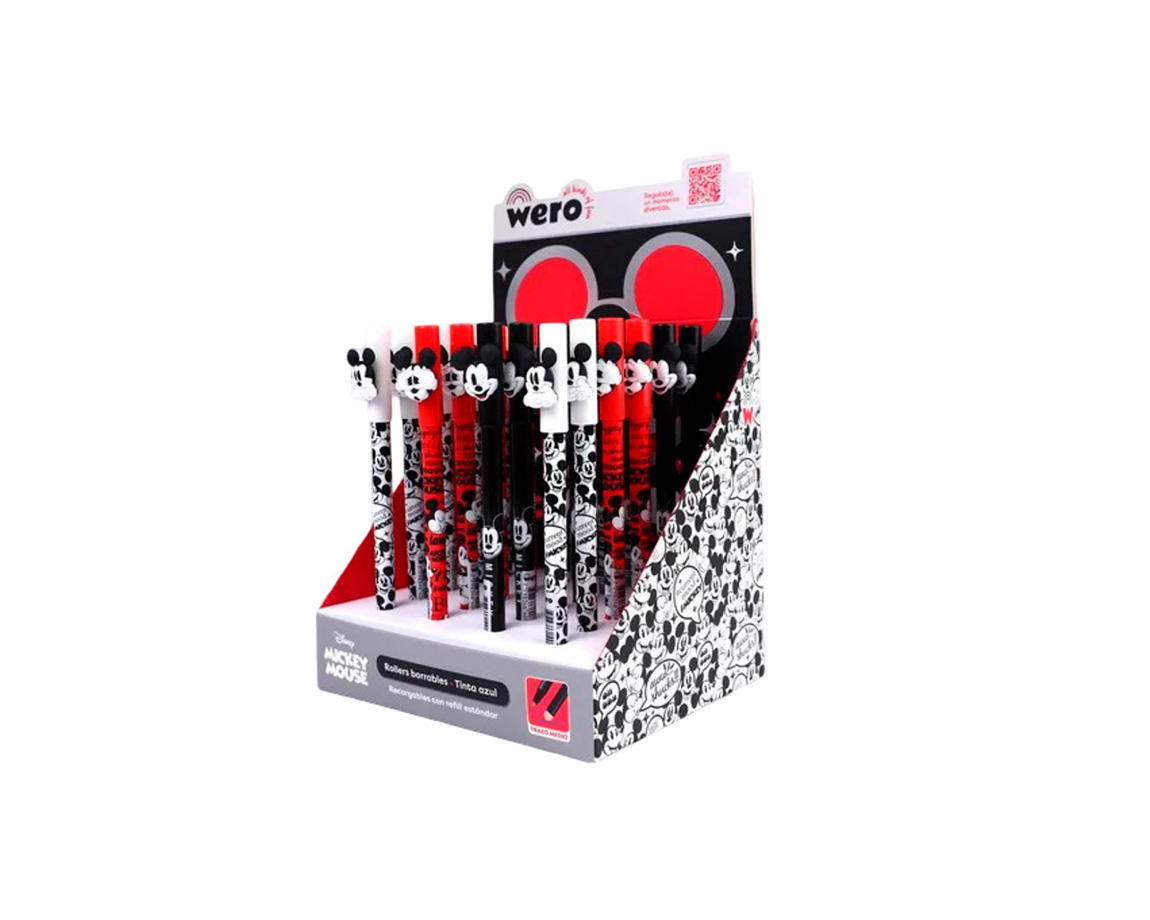 BOLIGRAFO WERO WE4223 BORRABLE MICKEY