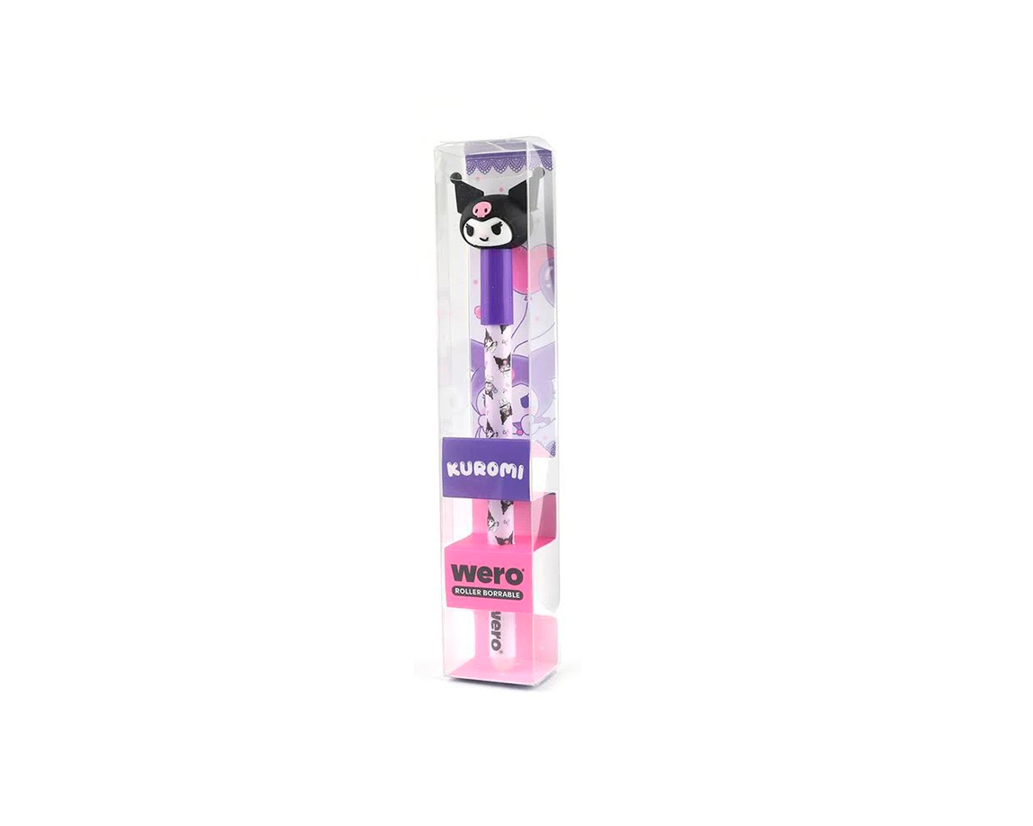 BOLIGRAFO WERO WE4213 BORRABLE CAJITA KUROMI