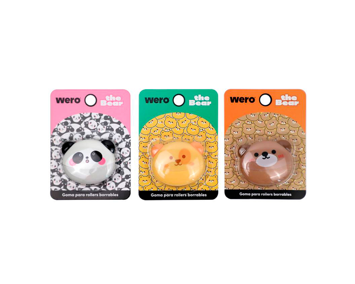 GOMA WERO WE4349 BEARS PARA ROLLER BORRABLE