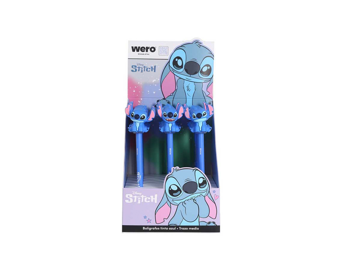 BOLIGRAFO WERO WE4295 STITCH