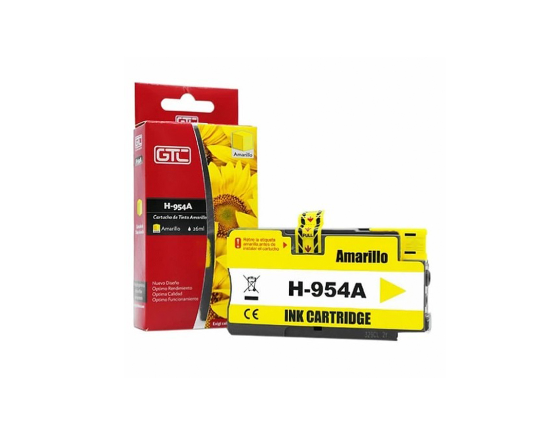 CARTUCHO GTC HP H-954 AMARILLO HP7740