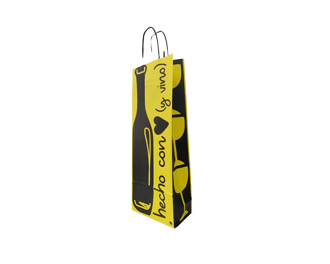 BOLSA REGALO ROMI HECHO CON VINO 14x8x40