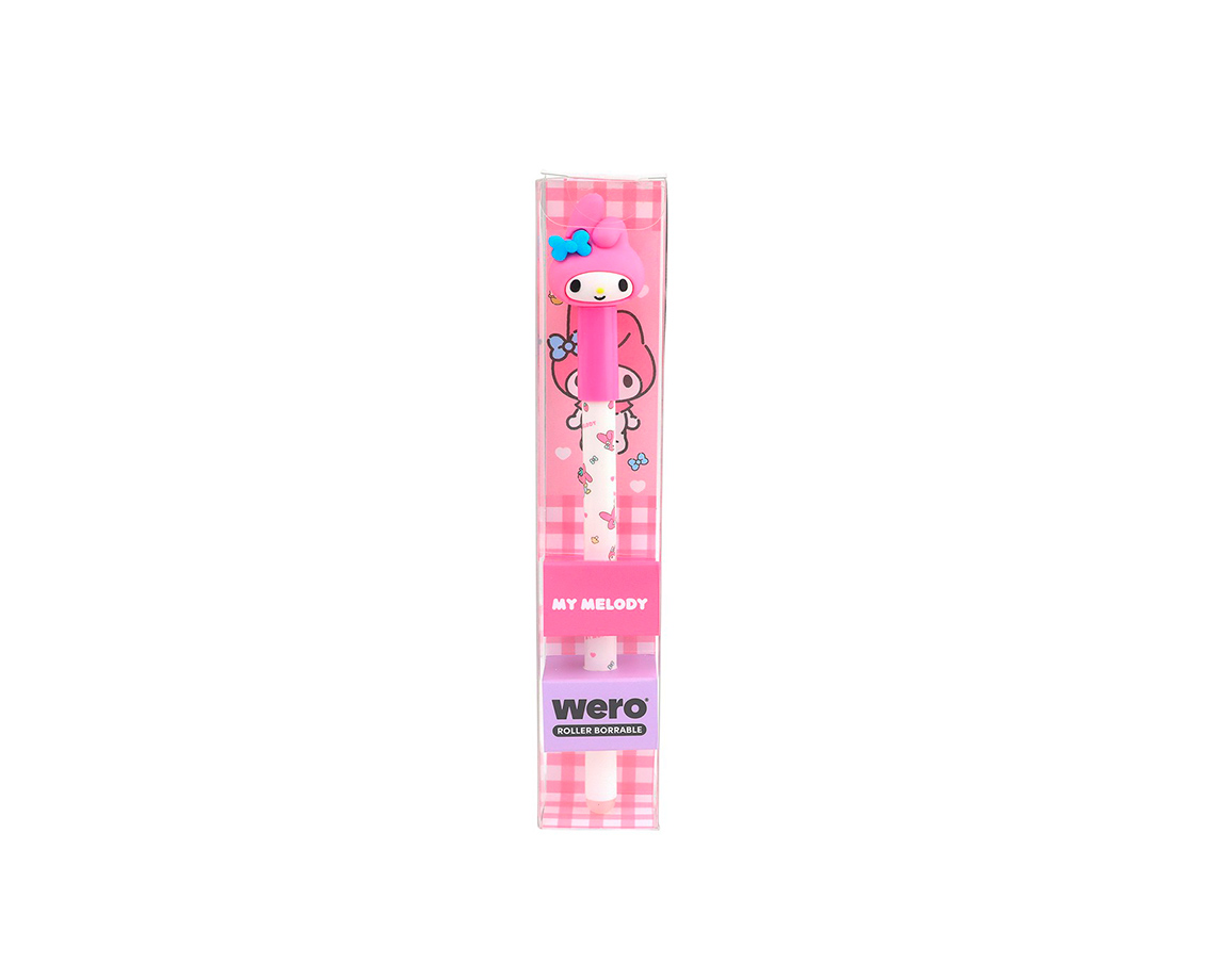 BOLIGRAFO WERO WE4215 BORRABLE CAJITA MY MELODY