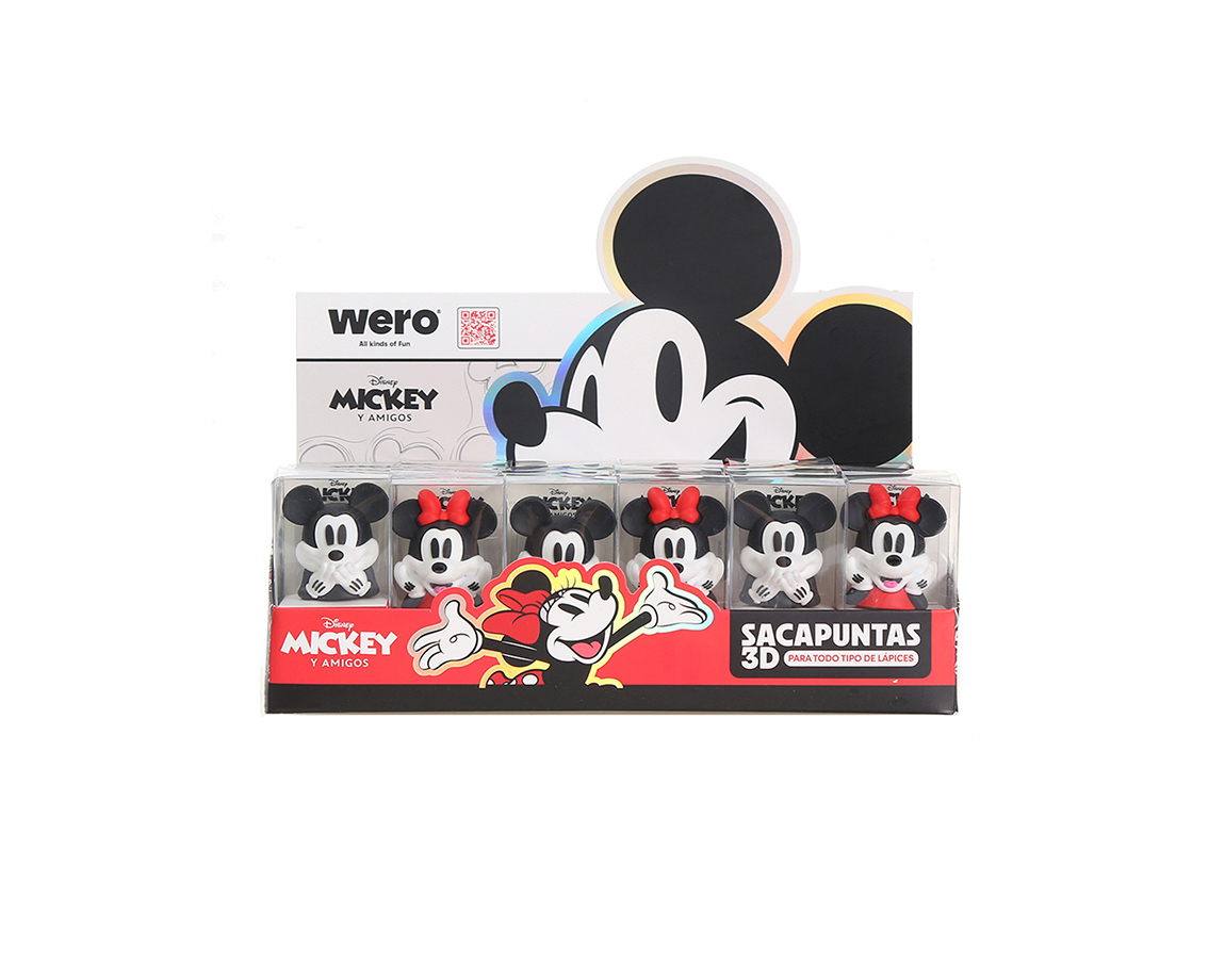SACAPUNTAS WERO WE4262 TRESD MICKEY