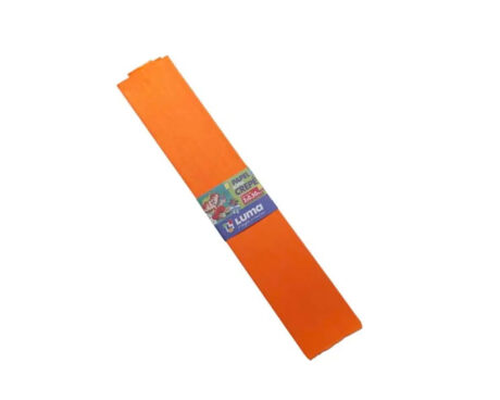 PAPEL CREPE LUMA NARANJA x unid.