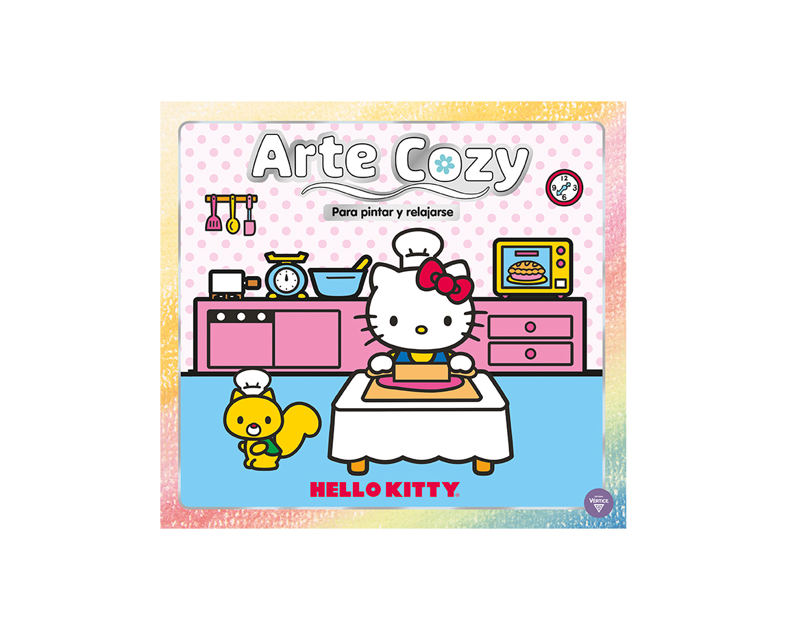 LIBROS VERTICE 6805 COZY HELLO KITTY COCINA