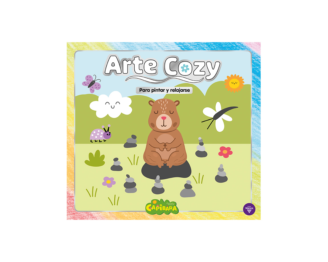 LIBROS VERTICE 6807 COZY CAPIBARA MEDITANDO