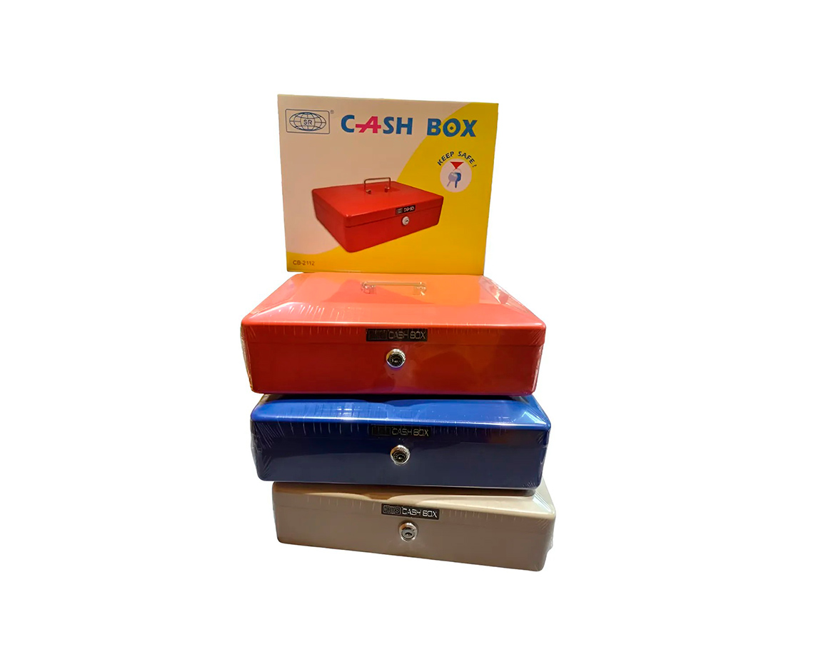 COFRE METALICO SR 2110 250x185x80mm  CASH BOX