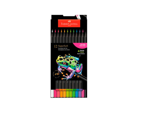 PINTURITAS FABER SUPERSOFT x12 NEON -210744-