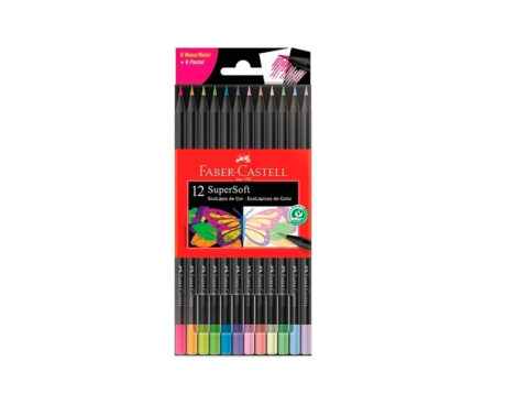 PINTURITAS FABER SUPERSOFT x12 PASTEL -210745-