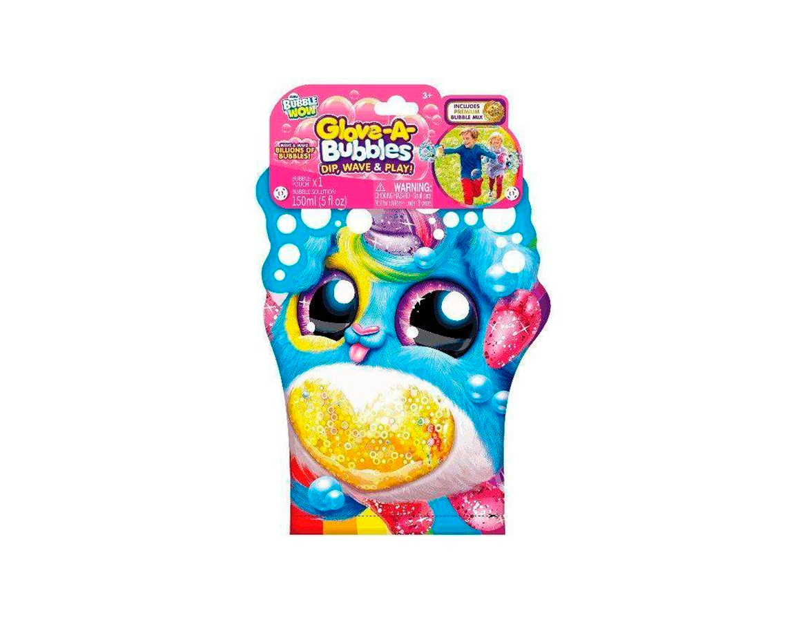 JUGUETE ZURU 7983 BUNCH O BUBBLES - GUANTE BURBUJERO RAINBOCORNS