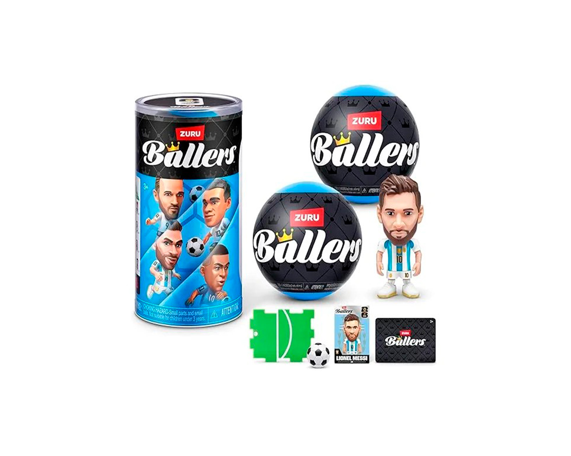 JUGUETE ZURU 7890 BALLERS CAPSULA FIFA 5 SORPRESAS
