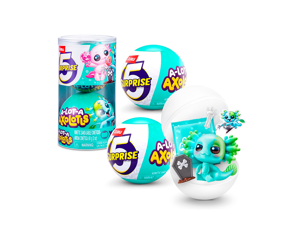 JUGUETE ZURU 7986 5 SURPRISE A LOT AXOLOTLS