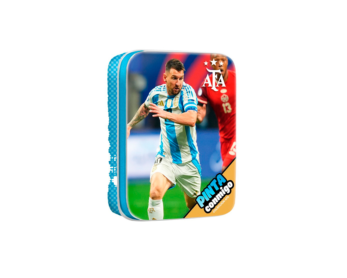 LATA VERTICE PINTA CONMIGO 6853 AFA MESSI 2