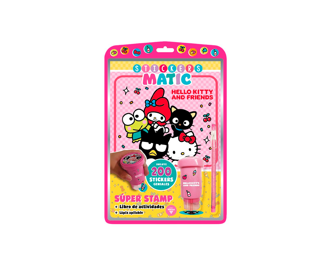 STICKER MATIC VERTICE 6738 HELLO KITTY AND FRIENDS