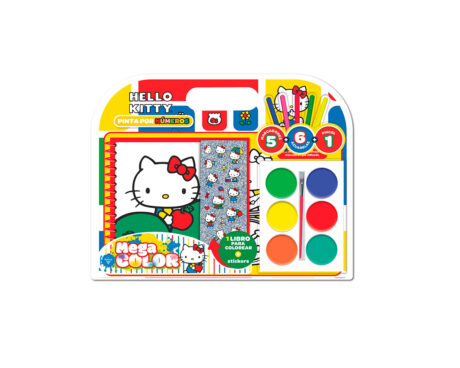 LIBROS VERTICE 6651 ACUARELAS SUPER KITTIE