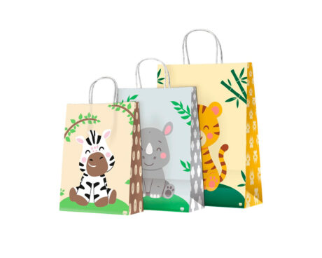 BOLSA REGALO ROMI MINI AMIGOS 14x20 x U.