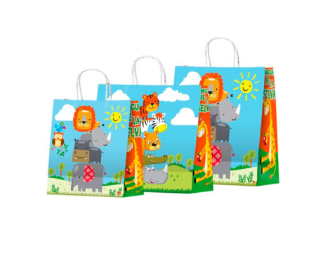 BOLSA REGALO ROMI AMIGUIS DE LA SELVA 22x24 x UNID.
