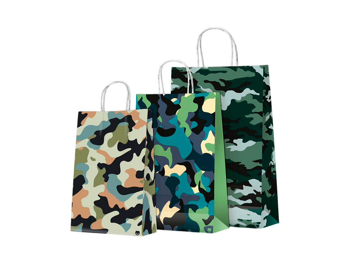BOLSA REGALO ROMI CAMUFLADA 30x41 x U