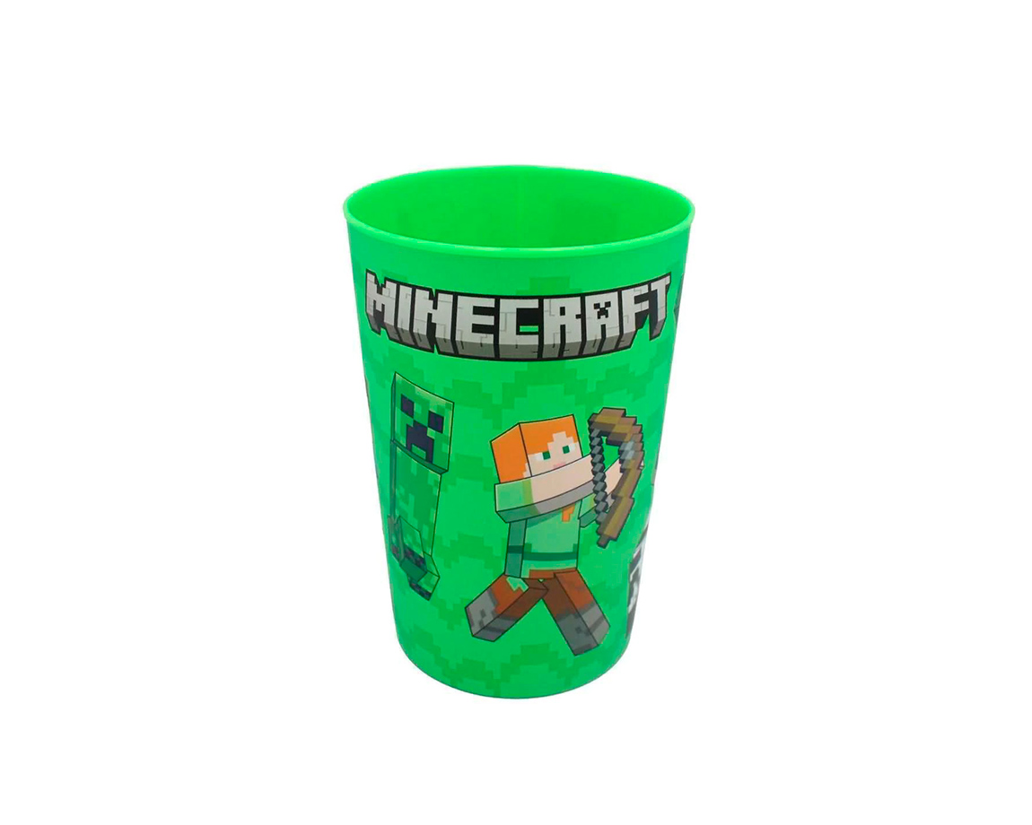 VASO CRESKO MI026 MINECRAFT PLASTICO