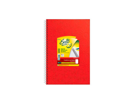 CUADERNO EXITO 21x27 E7 100 H # T/D ROJO