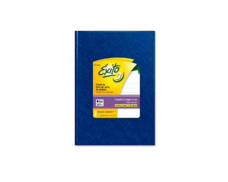 CUADERNO EXITO 19x24 E3 ARAÑA T/D. 100 H # AZUL