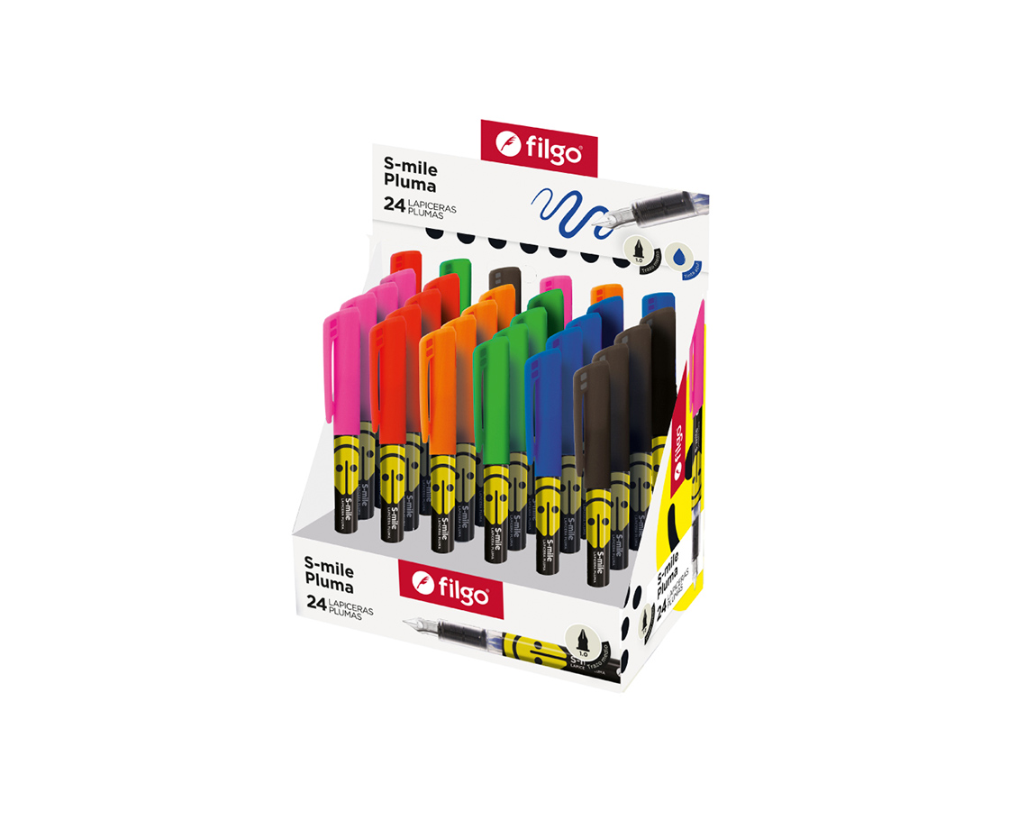 LAPICERA ESCOLAR FILGO S-MILE X 24 UNID.