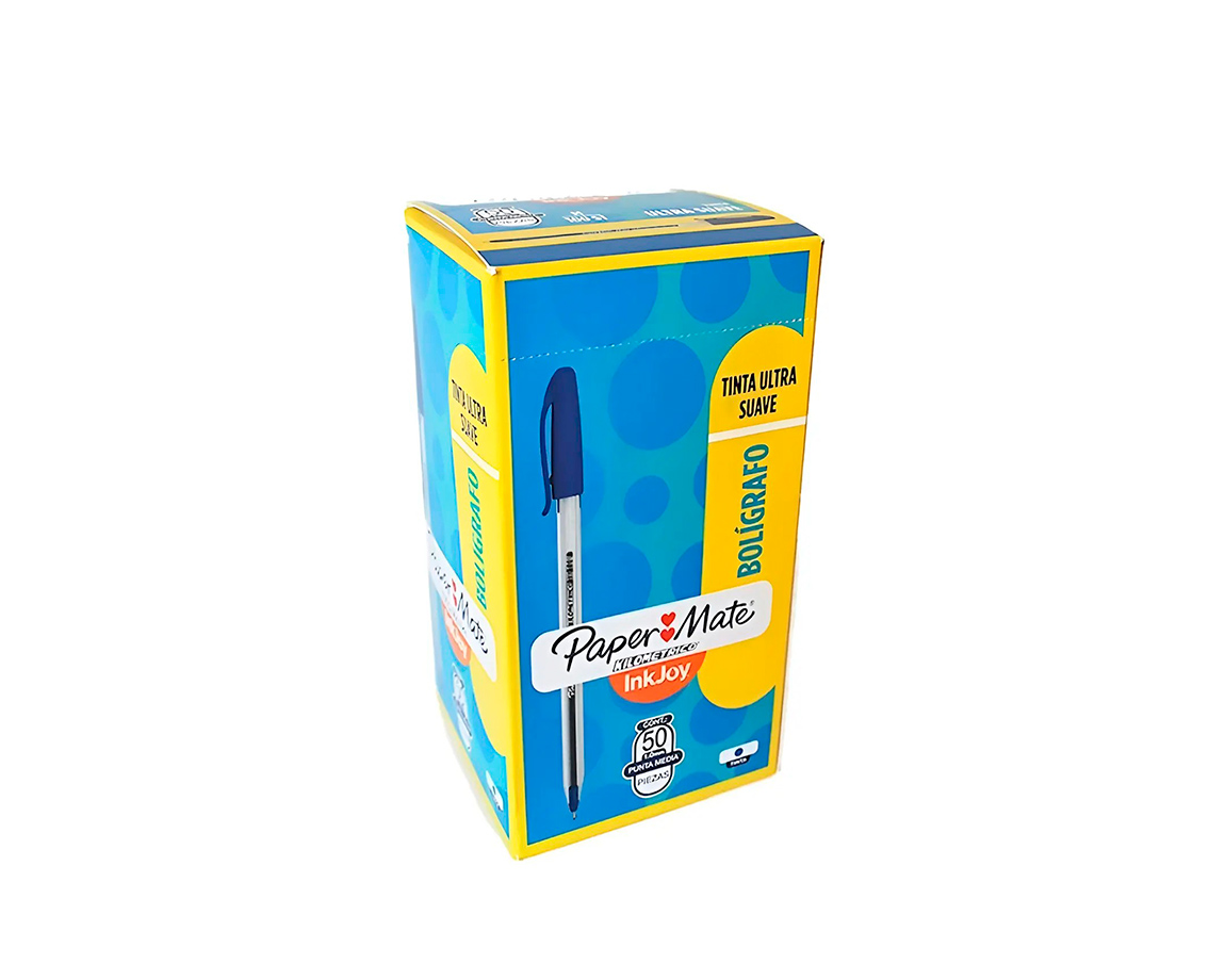 BOLIGRAFO PAPER MATE INKJOY 100 ST AZUL
