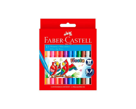 MARCADOR FABER ESCOLAR x12 UNID. CARTON 31245