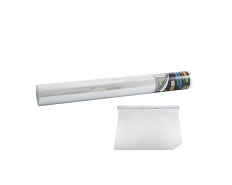 AUTOADHESIVO ROLLO LAMA 4201 METAL x10M PLATA