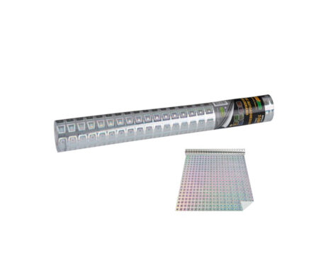 AUTOADHESIVO ROLLO LAMA 4084 HOLOG x10M PLATA CUAD.