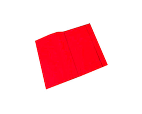 CARPETA APE CARTULINA 2 SOL PRES F55 x U. ROJO