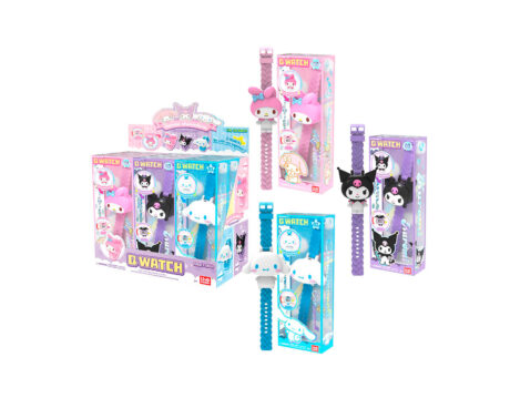 RELOJ DIGITAL KITTY & FRIENDS KTY09835 CON TAPA Y LUZ LED