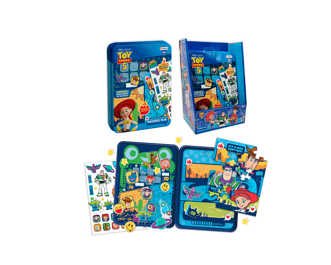 MAGNETIC PLAY JUEGO MAGNÉTICO 2 EN 1 TOY STORY 5 DTS17942