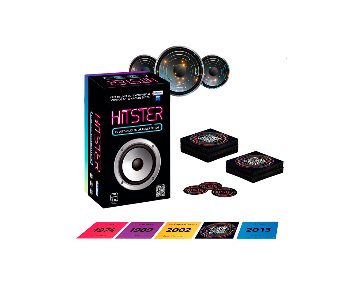 JUEGO DE MESA HITSTER TAP00555 MUSICAL