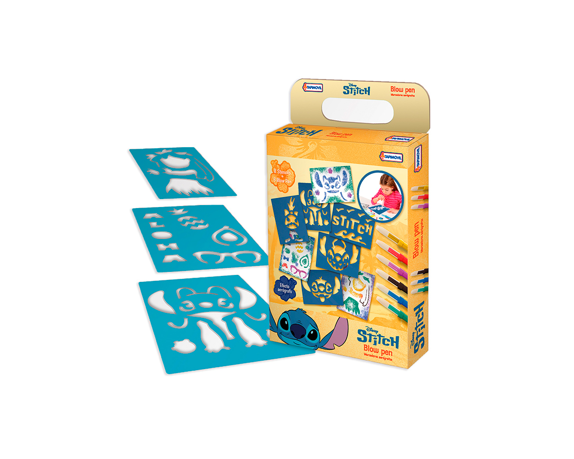 SET STENCILS CON BLOW PEN DD00152 STITCH