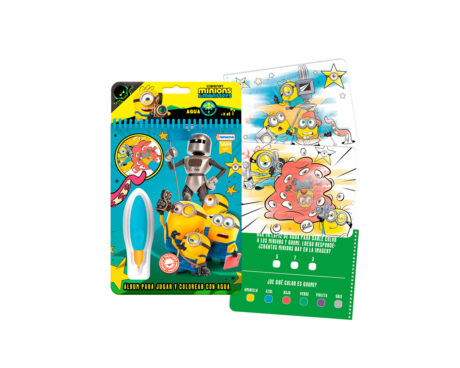 LIBRO ACTIVIDADES MINIONS 3 AGUA WOW UMN10352