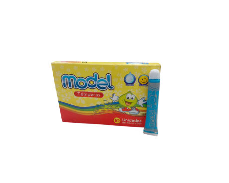 TEMPERA MODEL POMO 8 ML Cx10 CELESTE