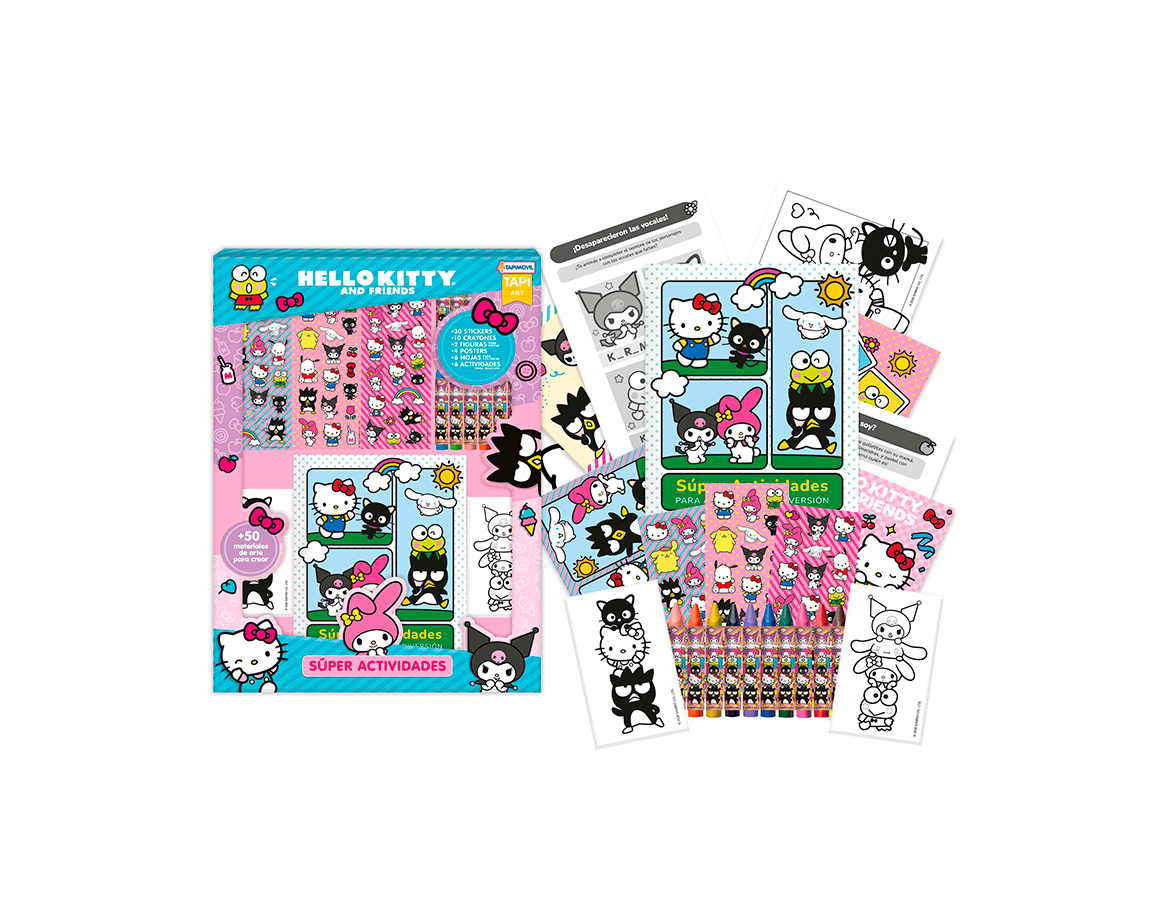 SET ACTIVIDADES KITTY SUPER ACTIVIDADES KTY09860
