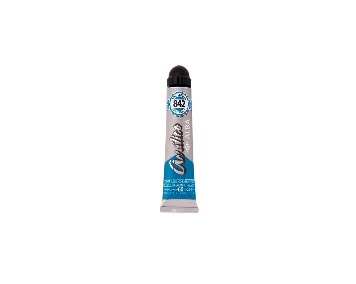 ACRILICO ALBA 3x60 G.4 842 AZUL CERULEO