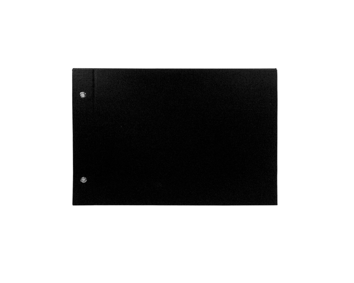 CARPETA LAMA Nº5 2 TAPAS NEGRO PVC