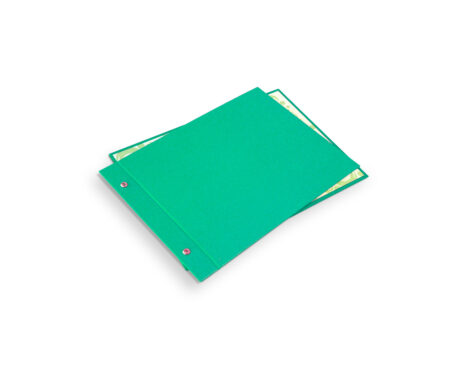 CARPETA UO 2952 Nro 5 FORRADA VERDE MANZANA