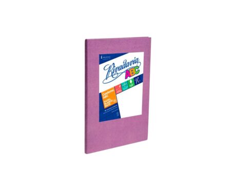 CUADERNO RIVADAVIA ABC 19x23.5 ARAÑA 48 H = LILA