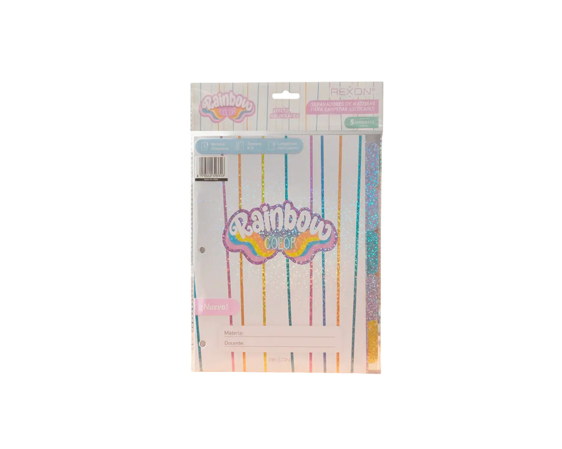 SEPARADOR REXON Nro 3 RAINBOW